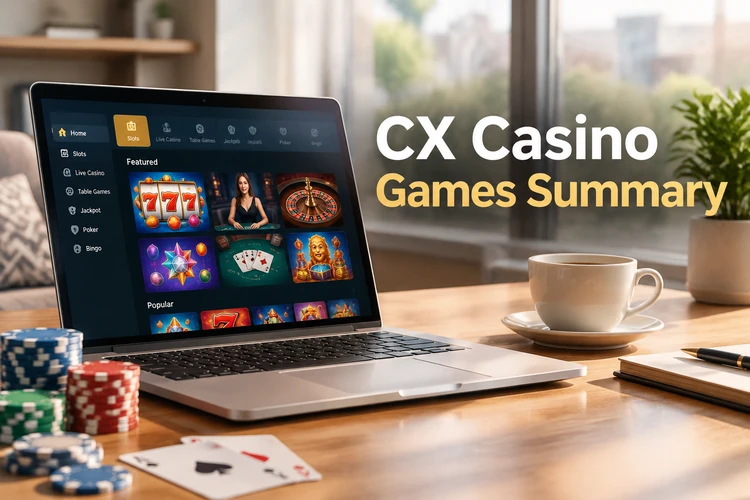 CX Casino Games Summary